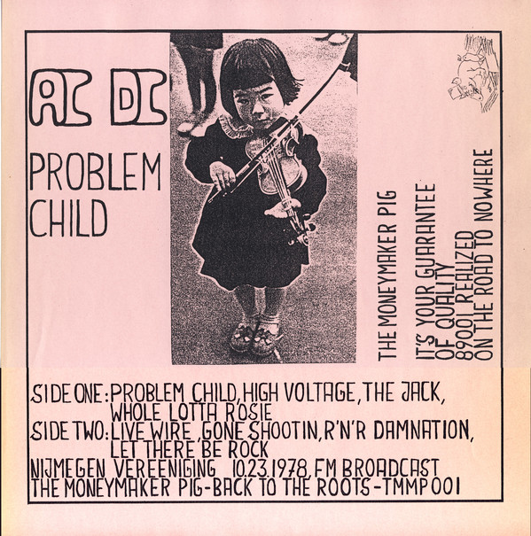 Accords et paroles Problem Child AC/DC