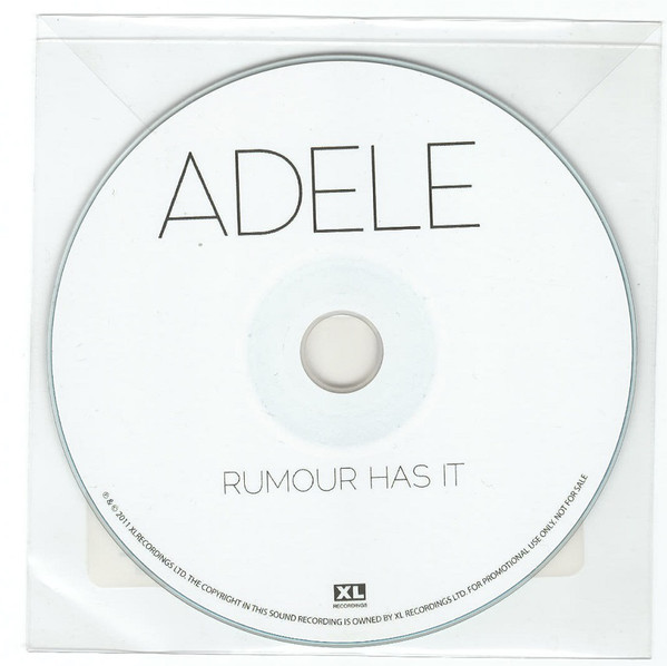 Accords et paroles Rumour Has It Adele