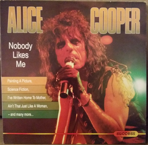 Accords et paroles Nobody Likes Me Alice Cooper