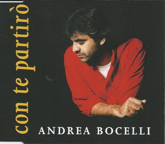 Accords et paroles Con te partirò Andrea Bocelli