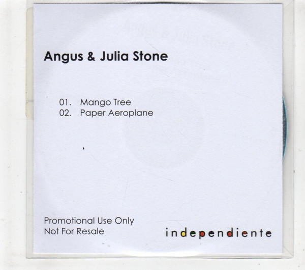 Accords et paroles Mango Tree Angus & Julia Stone