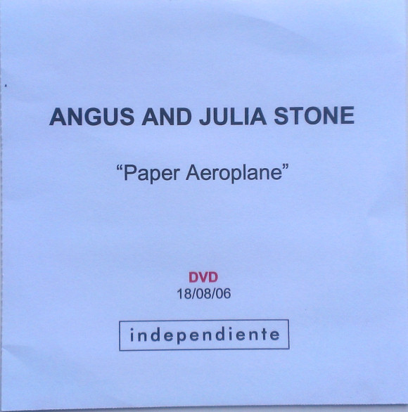 Accords et paroles Paper Aeroplane Angus & Julia Stone