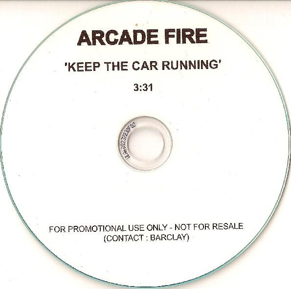 Accords et paroles Keep The Car Running Arcade Fire