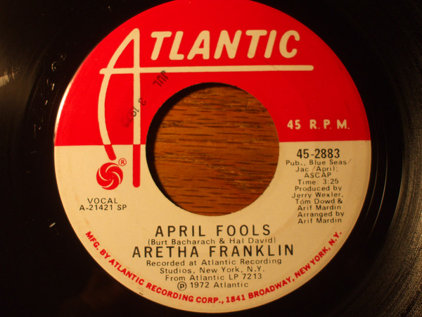 Accords et paroles April Fools Aretha Franklin