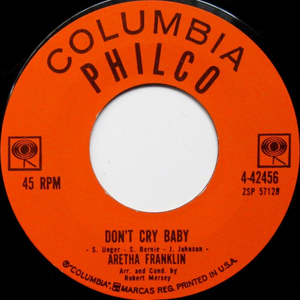 Accords et paroles Baby Baby Baby Aretha Franklin
