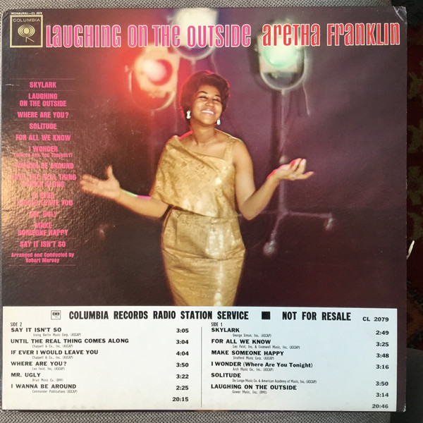 Accords et paroles Laughing On The Outside Aretha Franklin