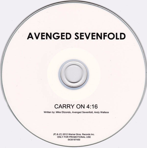Accords et paroles Carry On Avenged Sevenfold