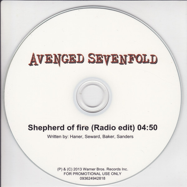 Accords et paroles Shepherd Of Fire Avenged Sevenfold