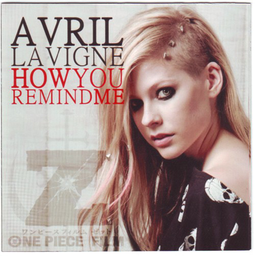 Accords et paroles How You Remind Me Avril Lavigne