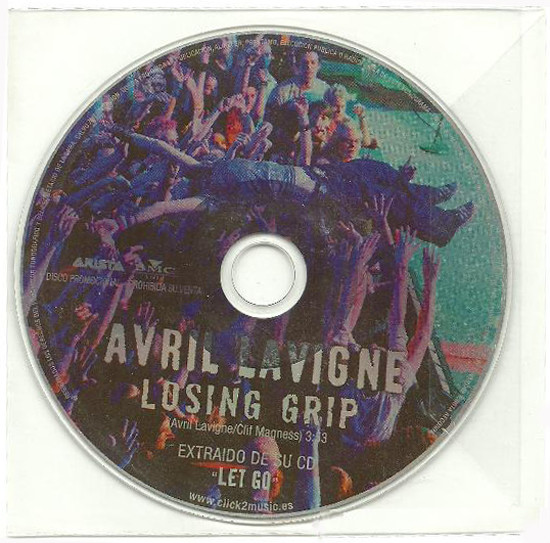 Accords et paroles Losing Grip Avril Lavigne