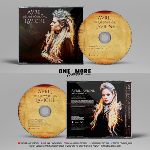 Accords et paroles Warrior Avril Lavigne