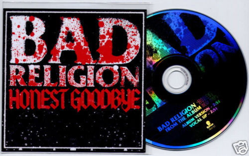 Accords et paroles Honest Goodbye Bad Religion