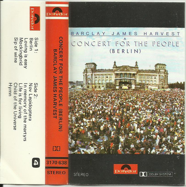 Accords et paroles Berlin Barclay James Harvest