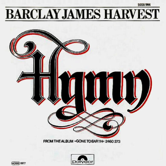 Accords et paroles Hymn Barclay James Harvest