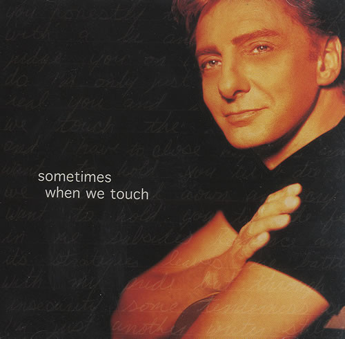 Accords et paroles Sometimes when We Touch Barry Manilow