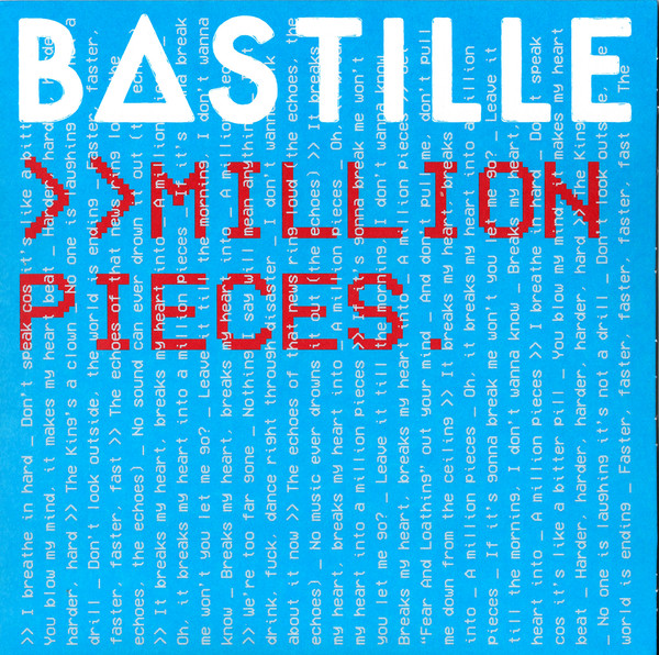 Accords et paroles Million Pieces Bastille