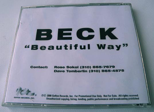 Accords et paroles Beautiful Way Beck