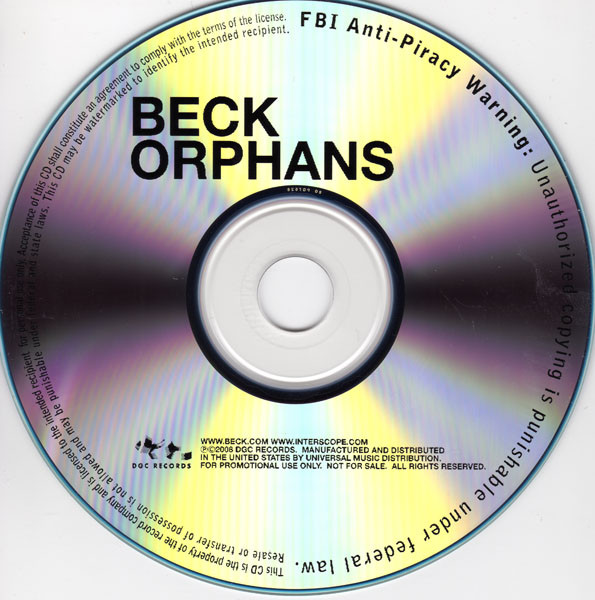 Accords et paroles Orphans Beck