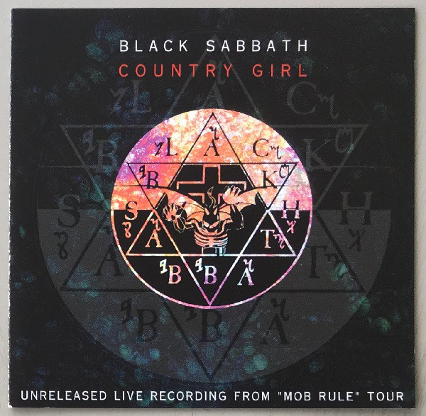 Accords et paroles Country Girl Black Sabbath