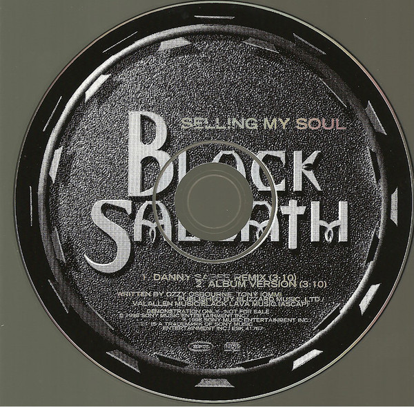Accords et paroles Selling my soul Black Sabbath