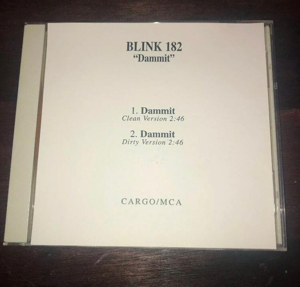 Accords et paroles Dammit Blink 182