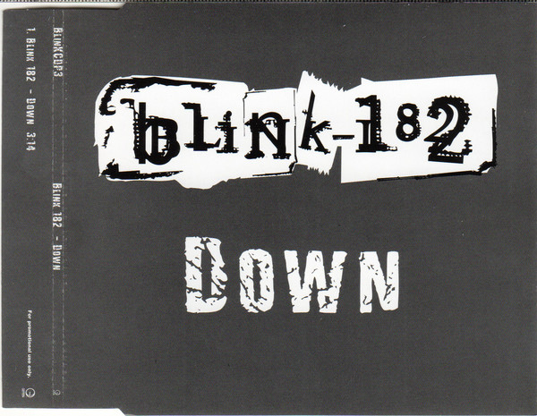 Accords et paroles Down Blink 182