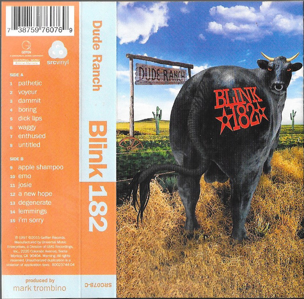 Accords et paroles Dude Ranch Blink 182