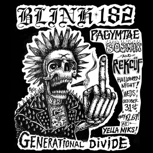 Accords et paroles Generational Divide Blink 182