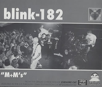Accords et paroles M&M'S Blink 182