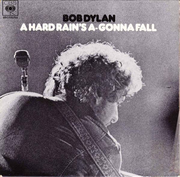 Accords et paroles A Hard Rain's A-Gonna Fall Bob Dylan