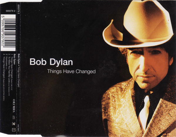 Accords et paroles Things Have Changed Bob Dylan
