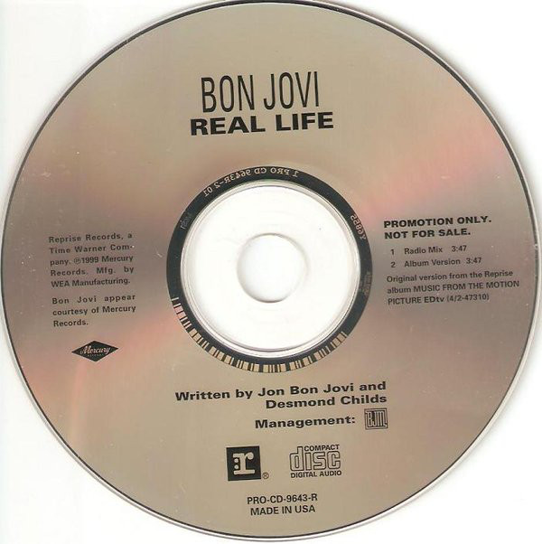 Accords et paroles Real Life Bon Jovi