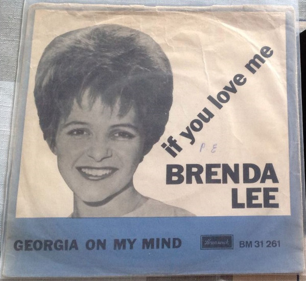 Accords et paroles Georgia On My Mind Brenda Lee