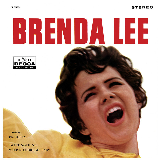 Accords et paroles If I'm Dreaming Just Let Me Dream Brenda Lee