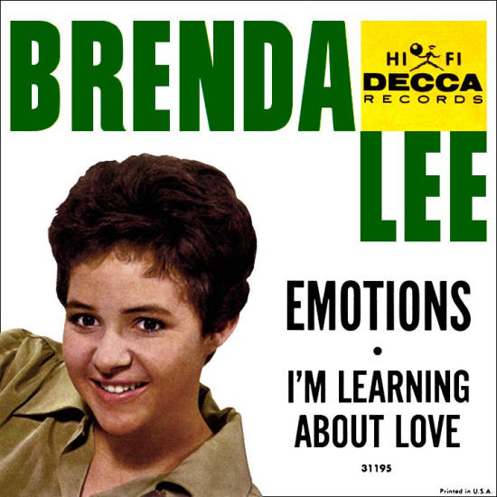 Accords et paroles Im Learnin About Love Brenda Lee