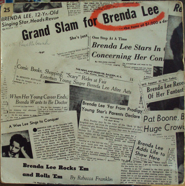 Accords et paroles Rock The Bop Brenda Lee