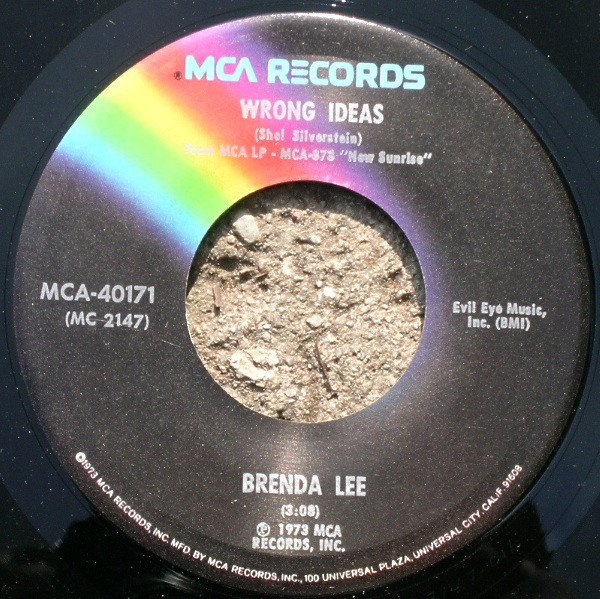 Accords et paroles Wrong Ideas Brenda Lee