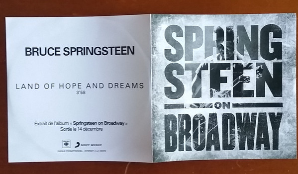 Accords et paroles Land Of Hope And Dreams Bruce Springsteen