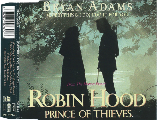 Accords et paroles Everything I Do (I Do it for You) Bryan Adams