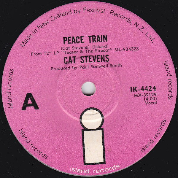 Accords et paroles Peace Train Cat Stevens