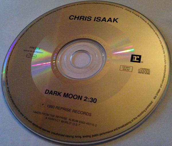 Accords et paroles Dark Moon Chris Isaak