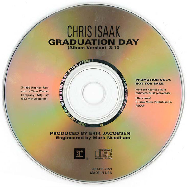 Accords et paroles Graduation Day Chris Isaak