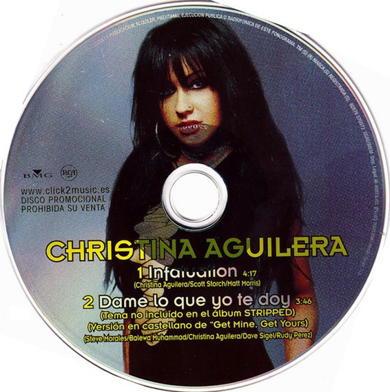 Accords et paroles Infatuation Christina Aguilera