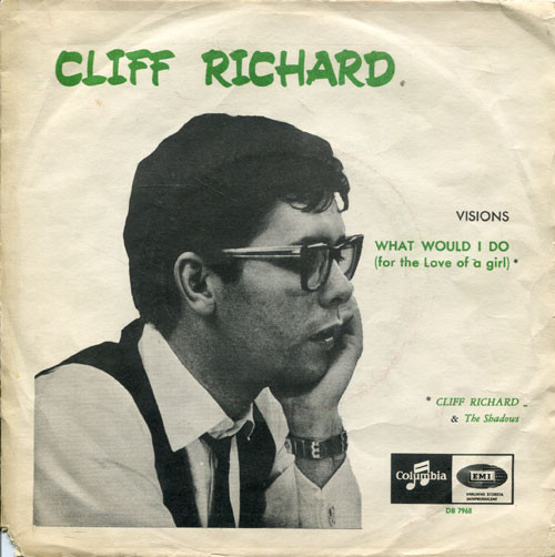 Accords et paroles Visions Cliff Richard