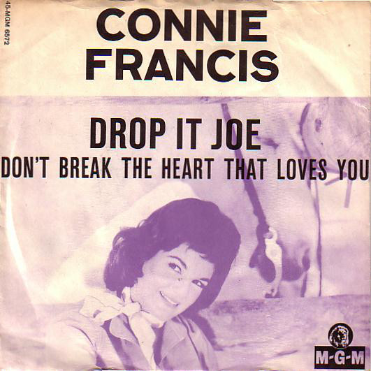 Accords et paroles Drop It Joe Connie Francis