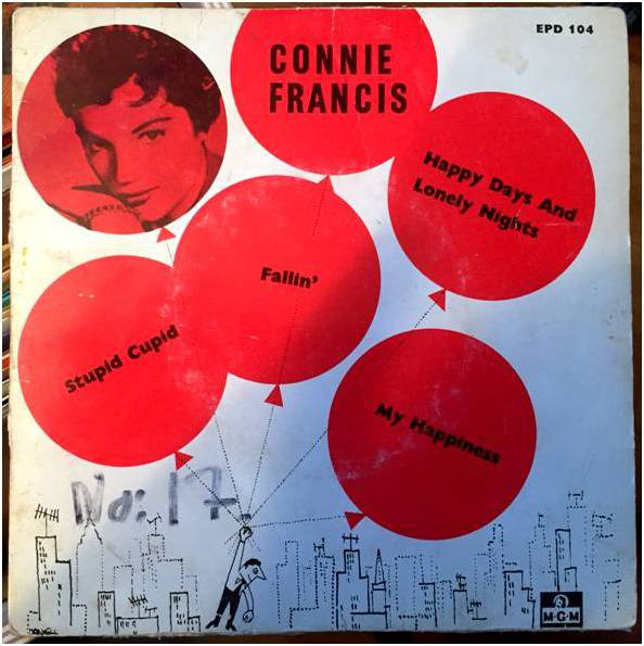 Accords et paroles Stupid Cupid Connie Francis