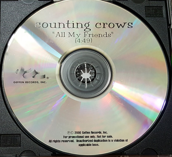 Accords et paroles All My Friends Counting Crows