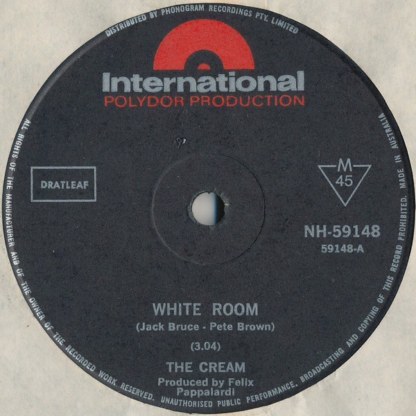 Accords et paroles White Room Cream