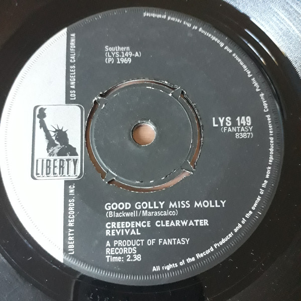 Accords et paroles Good Golly Miss Molly Creedence Clearwater Revival