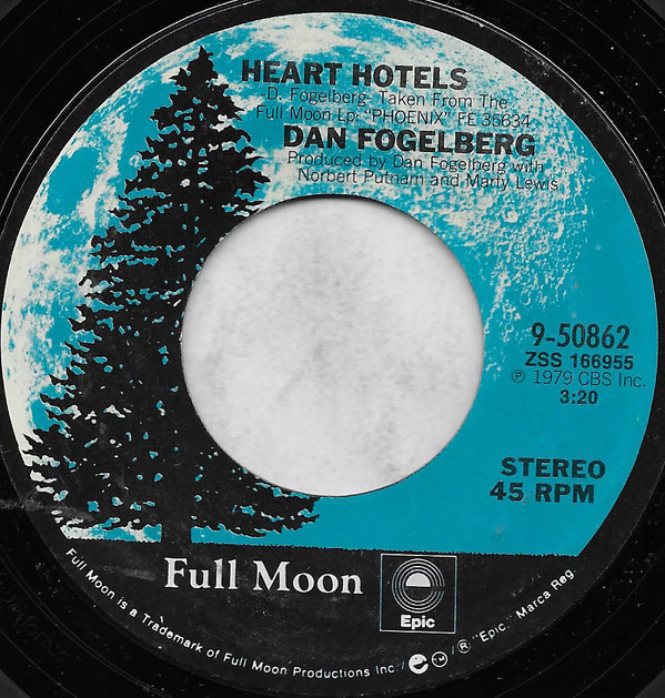 Accords et paroles Heart Hotels Dan Fogelberg